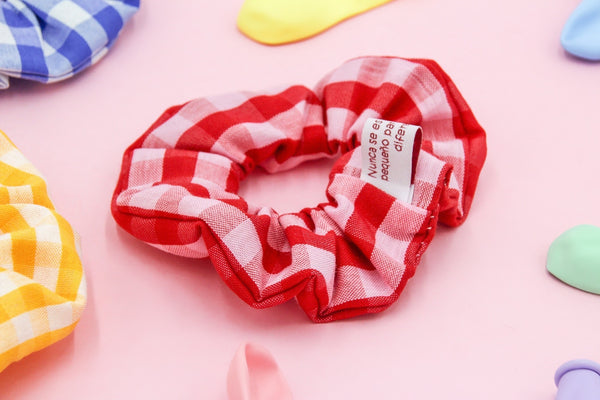 Scrunchies de colores individuales