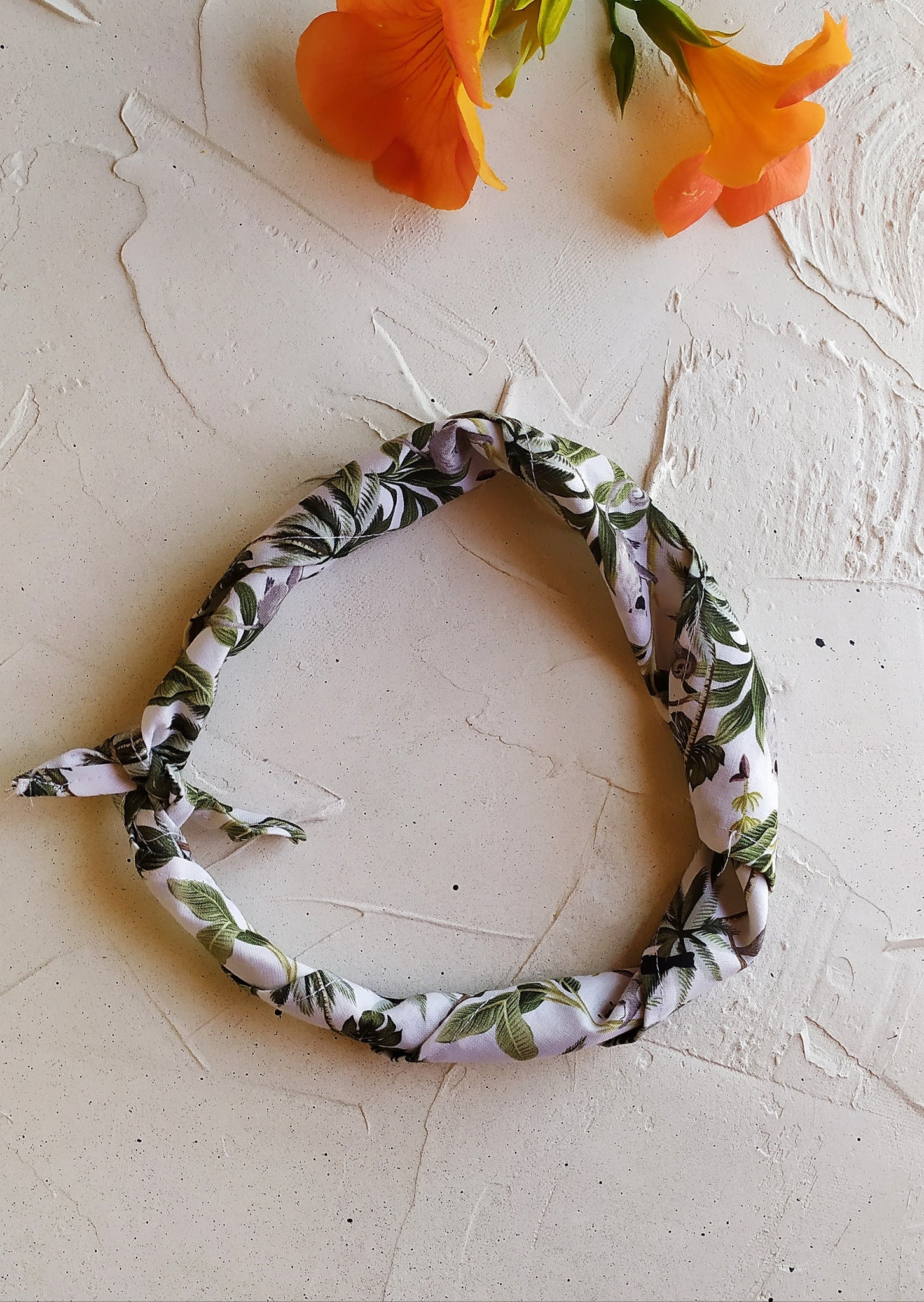 Bandana estampado tropical