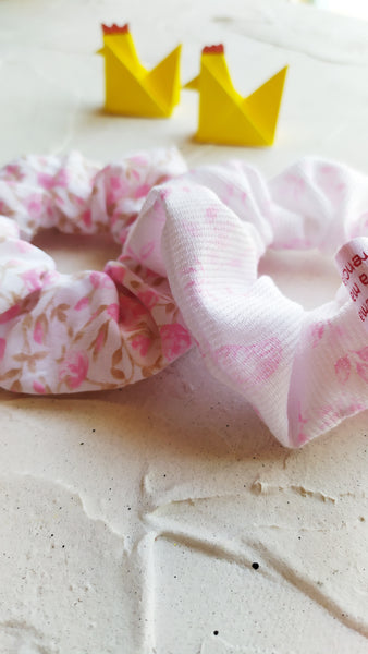Scrunchie estampado libélulas